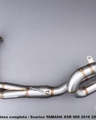 Linea completa / Scarico YAMAHA XSR 900 2016 2021
