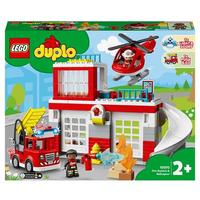 LEGO DUPLO 10970 Caserma Dei Pompieri e Elicottero