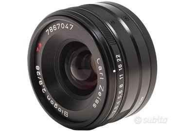 Obiettivo biogon T* 28mm f/2.8 nero