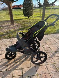 Hauck passeggino trekking 3 ruote ammortizzate