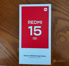 Cellulare xiaomi Redmi 15 5g (8+256GB)