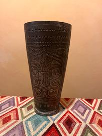 Coppa bicchiere arte ottomana islamica