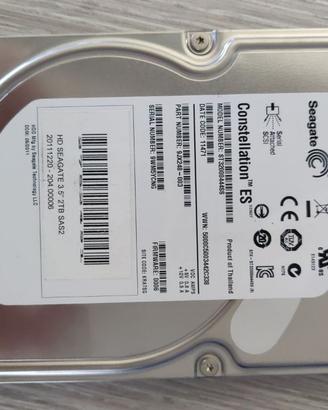 Hard Disk SAS Seagate Constellation 2TB
