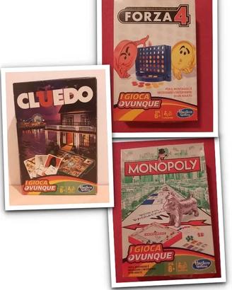 Lotto giochi da tavolo da viaggio nuovi mai usati.