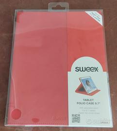 Custodia universale tablet 9.7 pollici rossa NUOVA