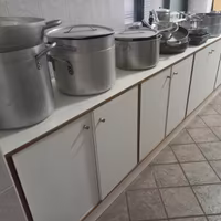 Padelle, pentole, casseruole, mestoli, ciotole