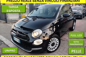FIAT 500 DOLCEVITA UNIPRO *PREZZO VERO* PELLE TETT
