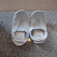 Scarpa artistica in pelle bianco NUOVE