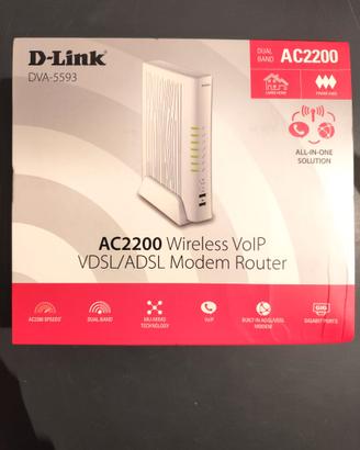 Modem Router D-Link DVA-5593 Top di Gamma
