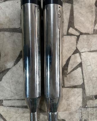 Scarico BS Exhaust per Harley Davidson