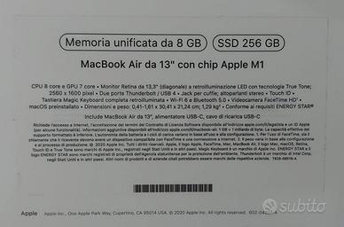 Macbook Air M1 2020