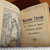 Libro religioso Antico libretto Massime Eterne 933