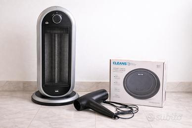 Lotto casa: stufa + robot aspirapolvere + phon