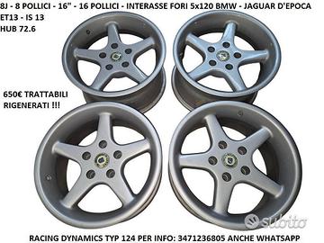 Cerchi In Lega Da 16" Per Bmw - Jaguar 5x120