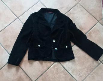 giacca velluto nera