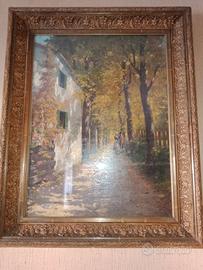 Dipinto su tela opera di Vernier epoca XIX