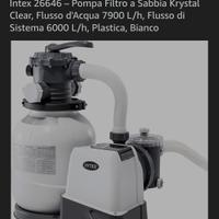 pompa a sabbia Index usata 3 mesi