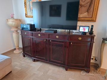 credenza  piuma di mogano 