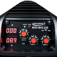 Saldatrice Mig inverter 220 amp professionale