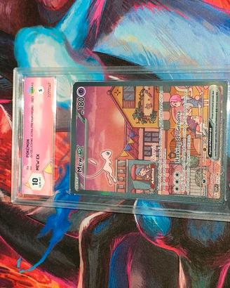 Mew ex 053 promo Pokemon 151 ita graad 10