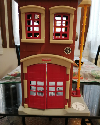 Casetta dei pompieri Fisher price anni 98