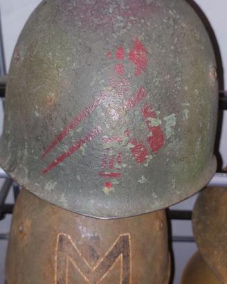 Elmetto 33 italiano ww2 gnr mvsn