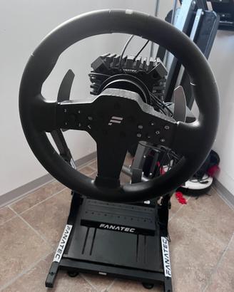 Fanatec CSL DD + Volante + Pedaliera e postazione