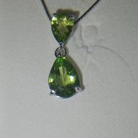 COLLANA CON PERIDOTI CERTIFICATI-PREZZO TRATTABILE