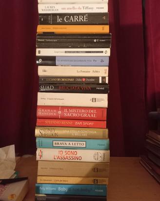 20 libri autori vari cop flessibile