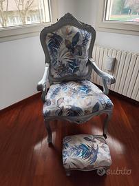 poltrona restaurata