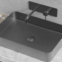 Lavabo da appoggio Gun Metal Venus Art. 4376F-GM K