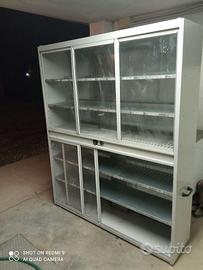 SCAFFALE ACCIAIO RISCALDATO