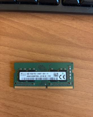 Sodimm hynix 8GB 1Rx8 PC4-2400T