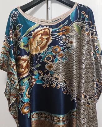 Blusa donna fantasia floreale – stile morbido