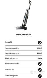 Lavapavimenti e aspirapolvere