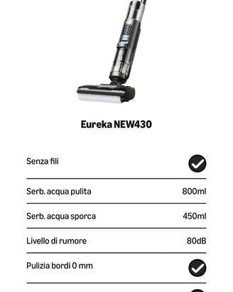 Lavapavimenti e aspirapolvere