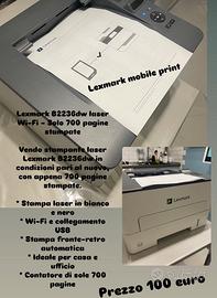 Lexmark B2235dw laser Wi-Fi - con poche stampe