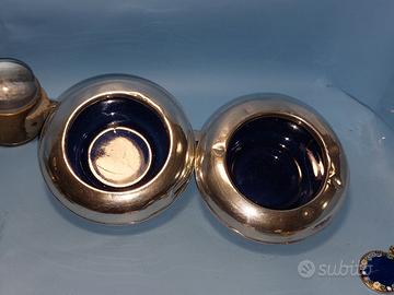 posacenere in argento 800 vintage