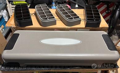 pedana step per esercizi casa fitness