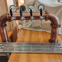 Impianto di spillatura 4 vie