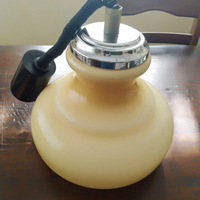 Lampadario vintage giallo