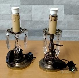 Coppia abat-jour anni '50