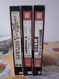 VHS film HORROR 