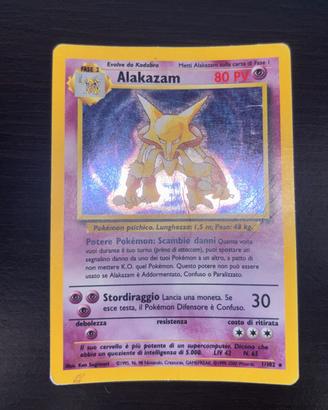 Carta pokemon alakazam