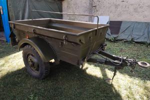 Biga- Rimorchio militare 1/4 Ton ex EI