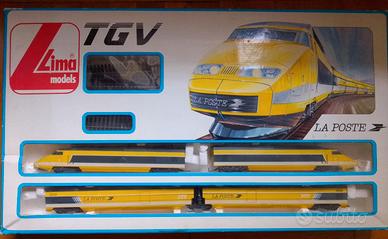 TRENINO LIMA TGV LA POSTE RARISSIMO ! ANNI '80