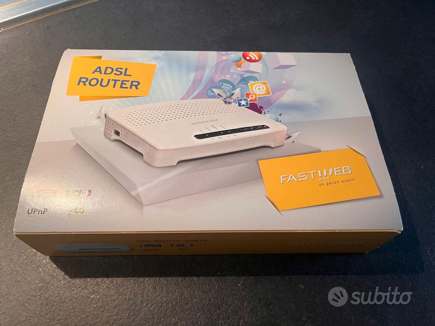 Modem router ADSL Technicolor TG582n wifi n nuovo - Informatica In ...