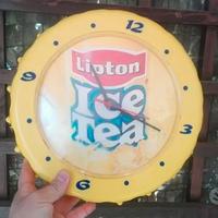orologio pubblicitario lipton ice tea vintage