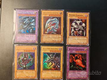 Carte Yu Gi Oh RARE - lotto 6 carte SE, UL, SR
