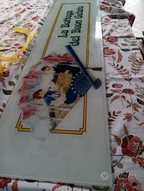 insegna  la bottega del buon gelato.